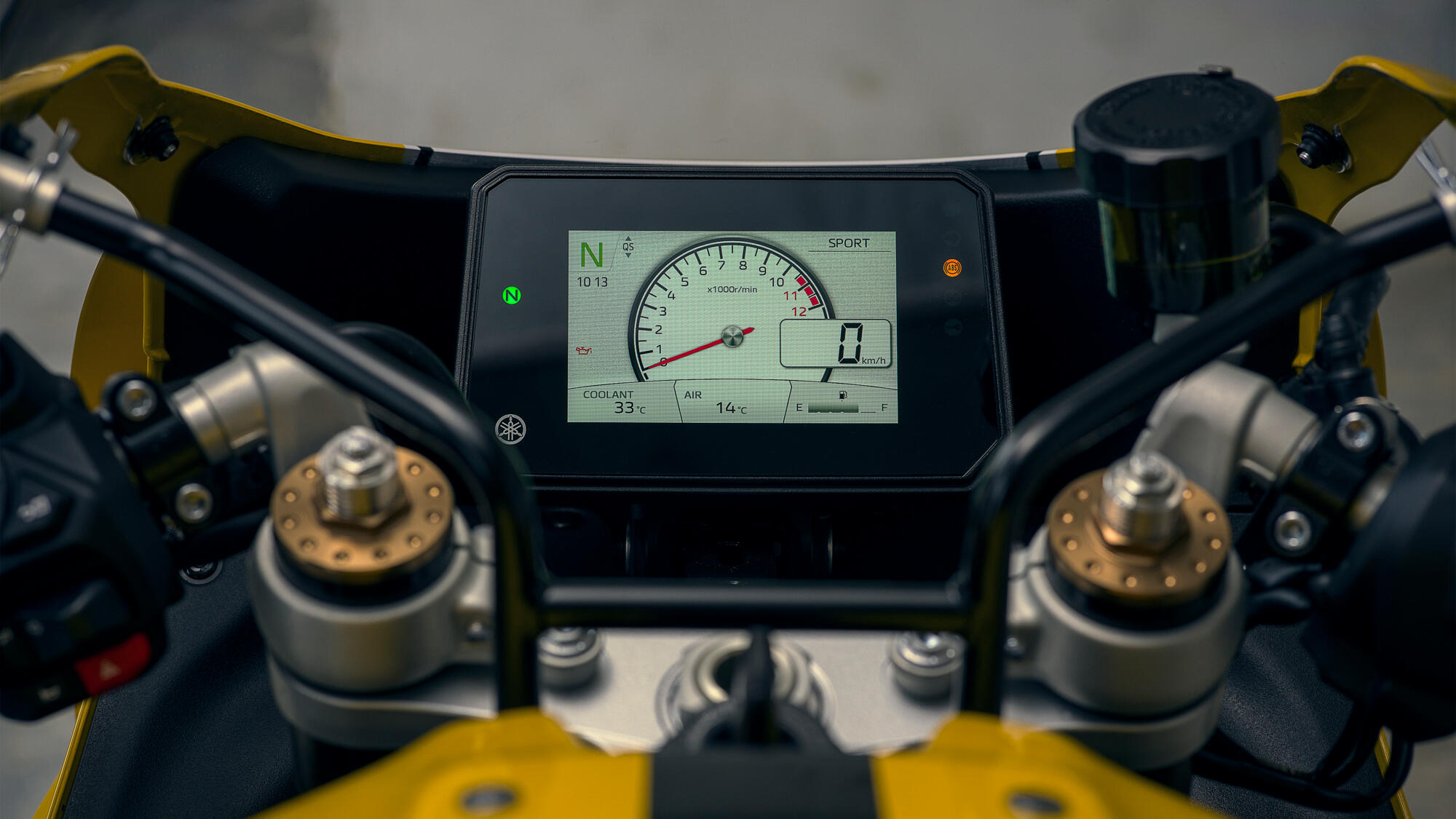 Yamaha XSR900 GP Dashboard