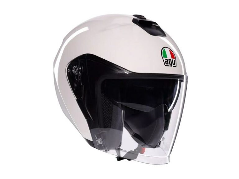 agv kaciga irides mono white