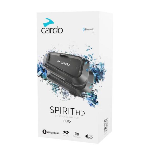 komunikacija cardo spirit hd duo
