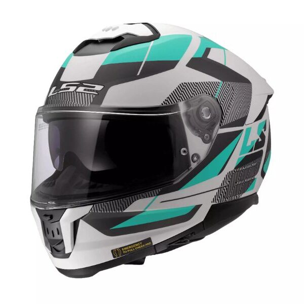 ls2 kaciga matt cyan