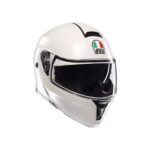 agv kaciga streetmodular white
