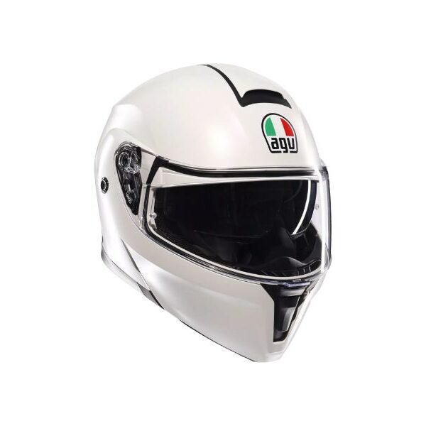 agv kaciga streetmodular white